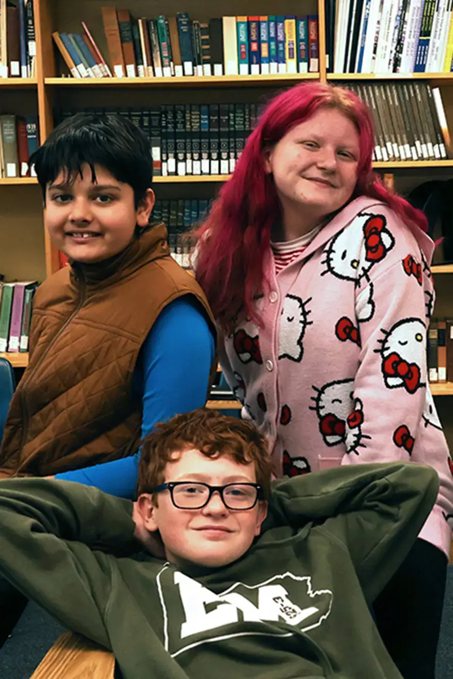  Day students enjoy small class size.