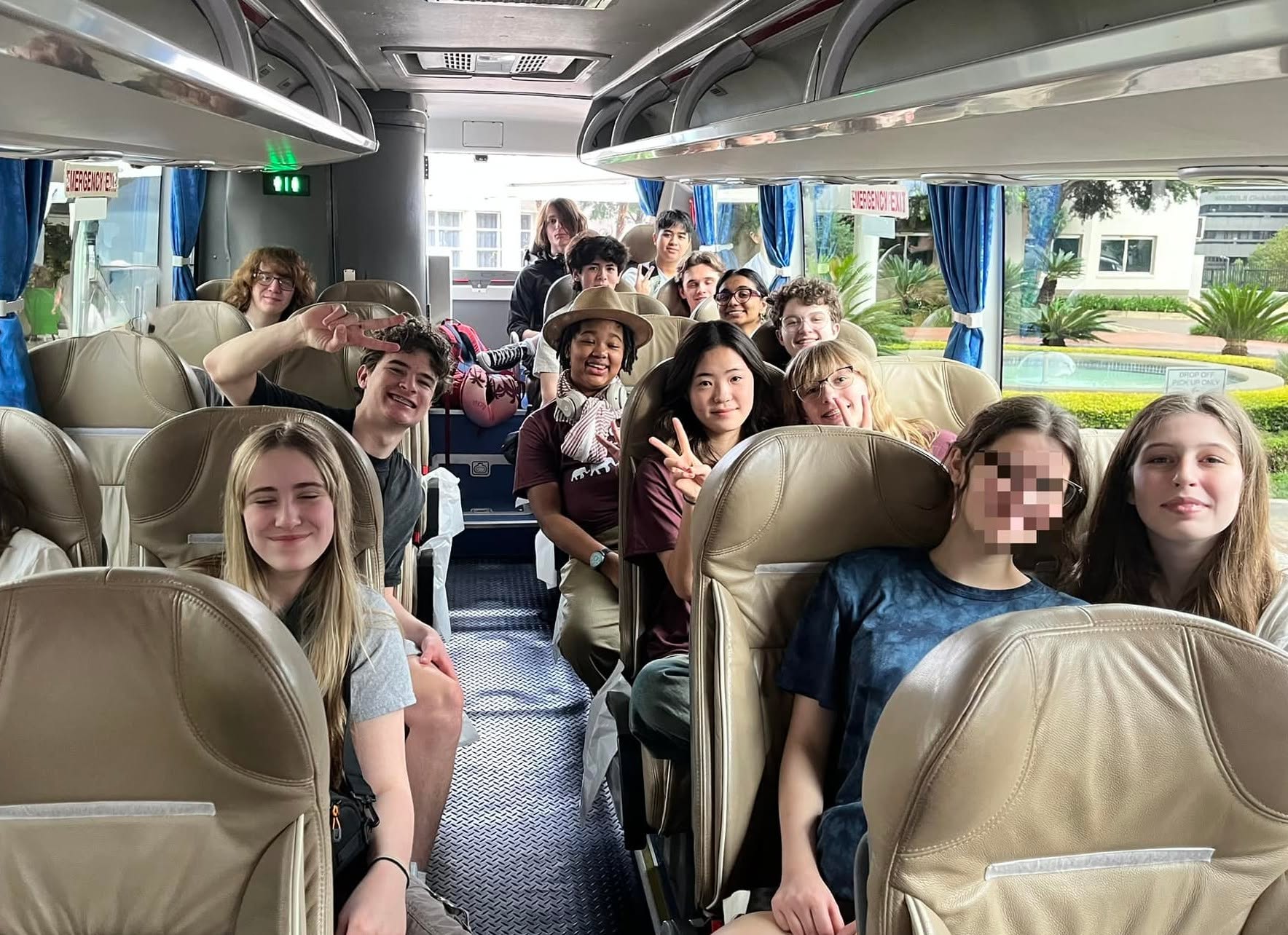 TJ students in South Africa
