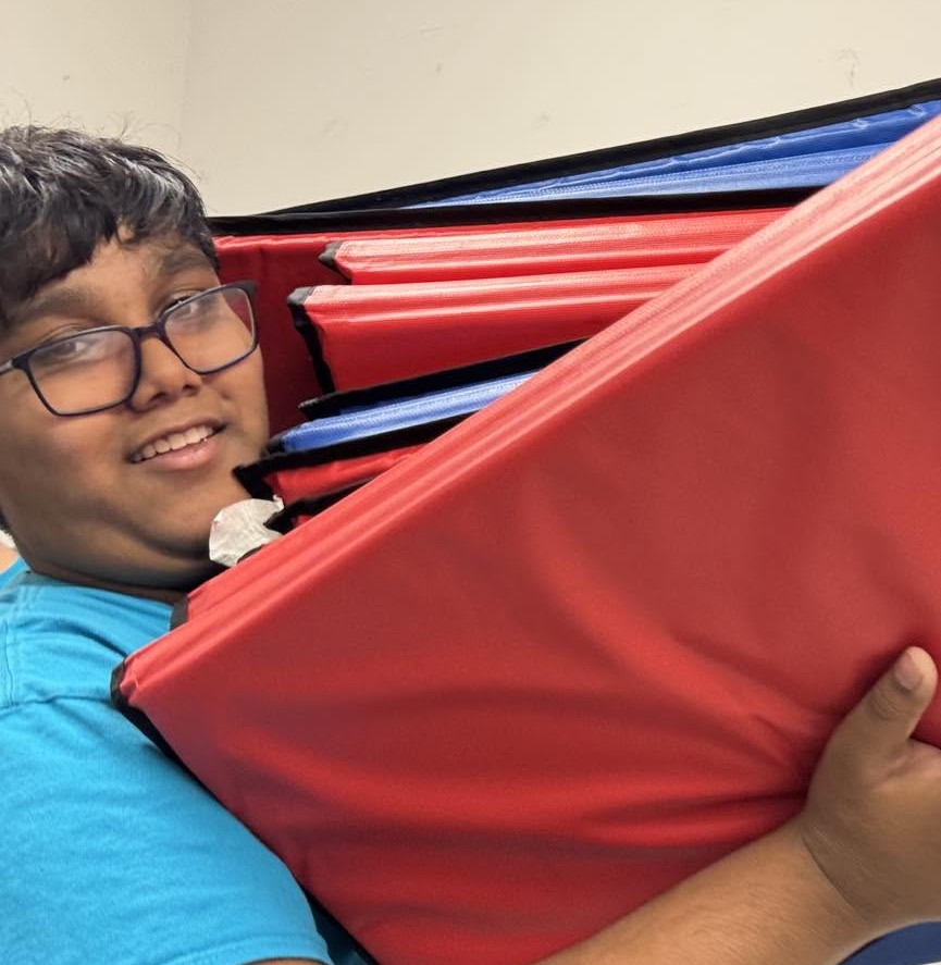 TJ students helping a local organization